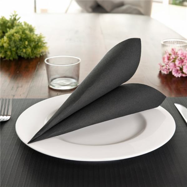 Guardanapo 33x33 Pasta Ponto/Ponto PRETO 30x50=1500 Folhas